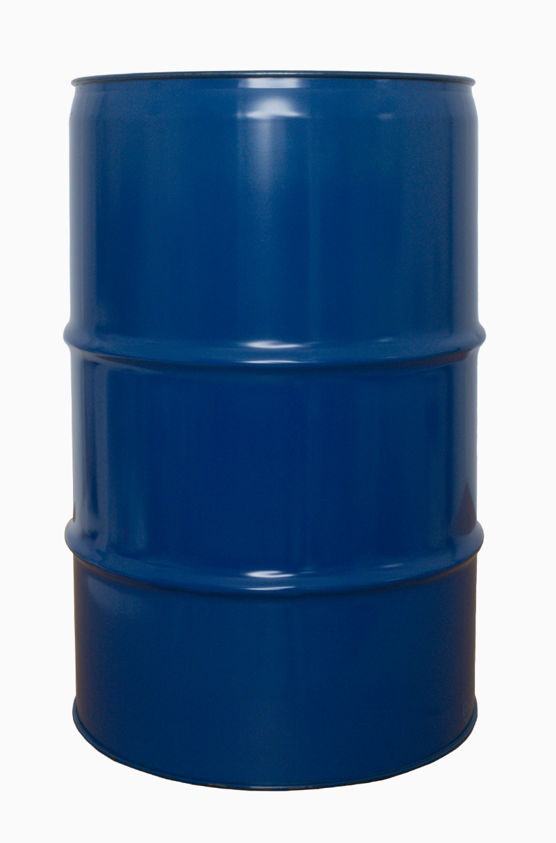 Stahlblech Garagenfass: 62,0 Liter, Farbe: blau RAL 5010