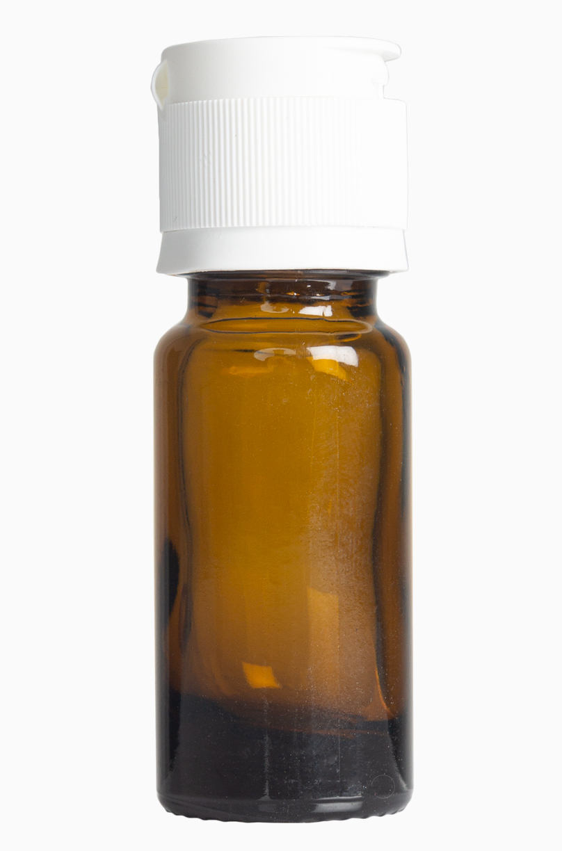 Tropfflasche: 10 Milliliter, Farbe: braun