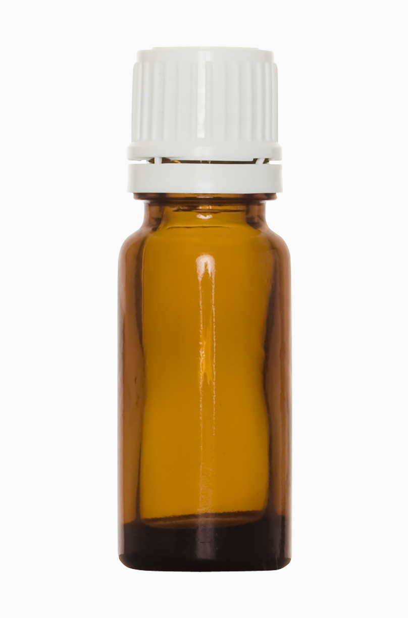 Tropfflasche: 10 Milliliter, Farbe: braun