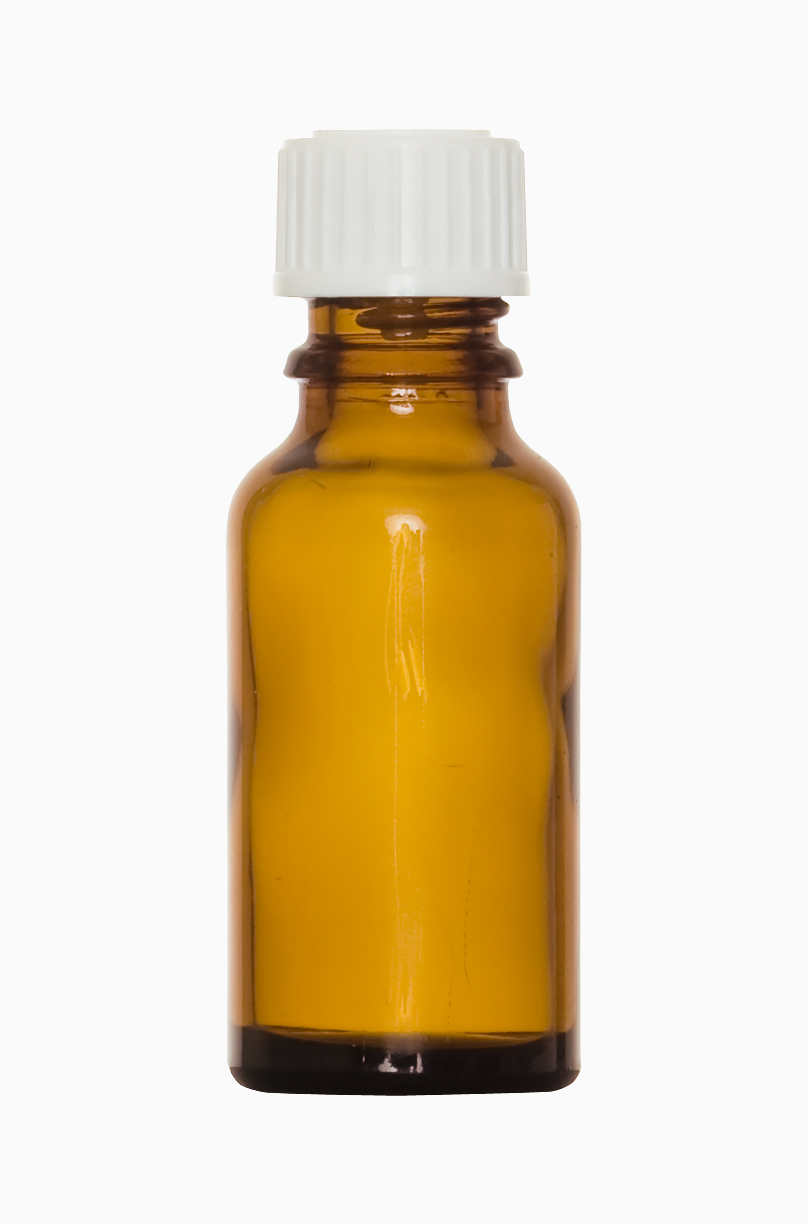 Tropfflasche: 20 Milliliter, Farbe: braun
