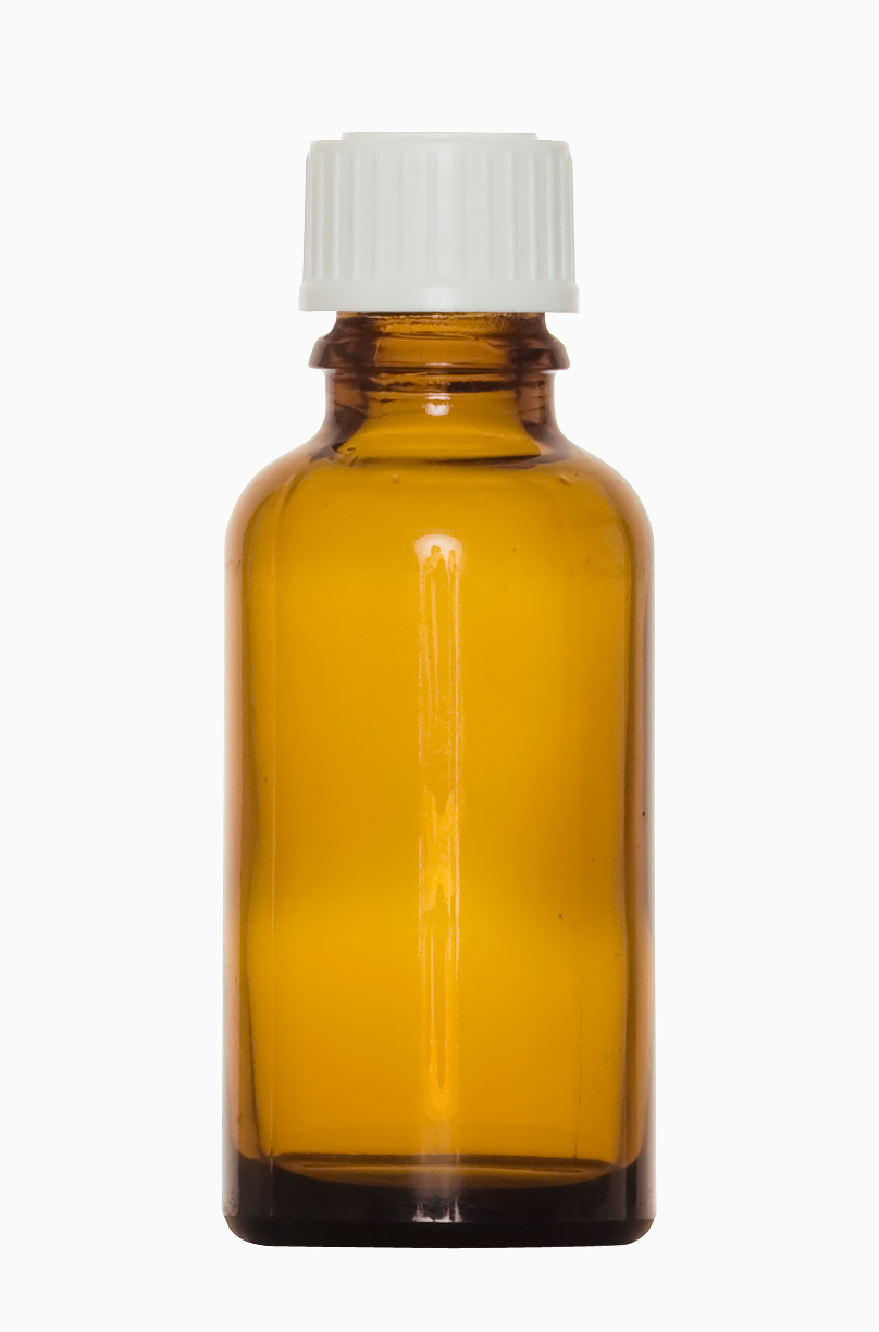 Tropfflasche: 30 Milliliter, Farbe: braun