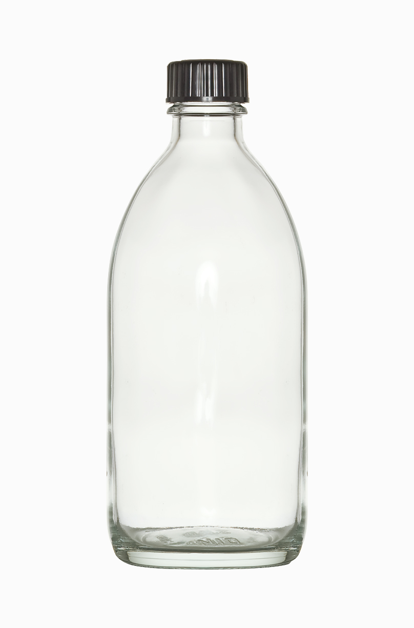 Enghalsglas: 250 Milliliter, Farbe: klar
