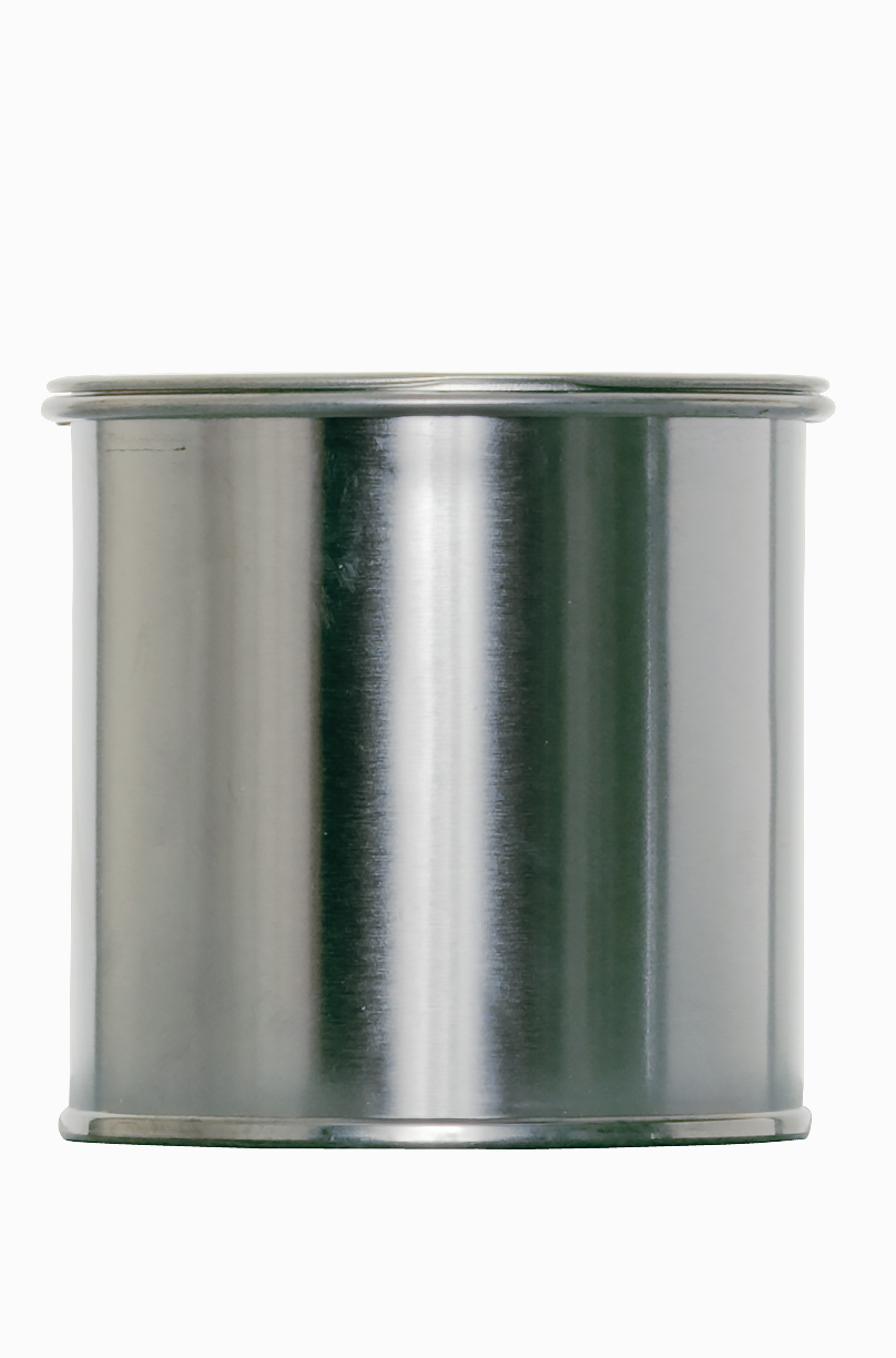 Weißblechdose: 250 Milliliter, Farbe: blank