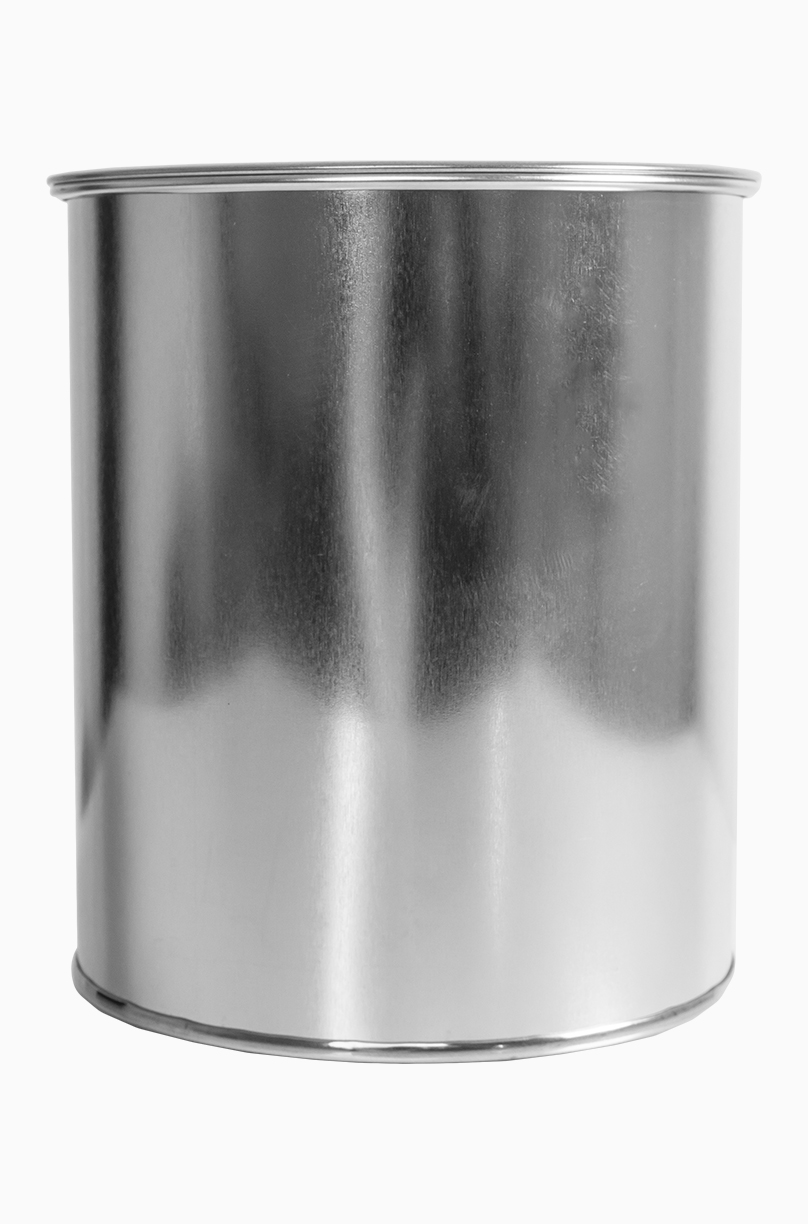 Weißblechdose: 750 Milliliter, Farbe: blank