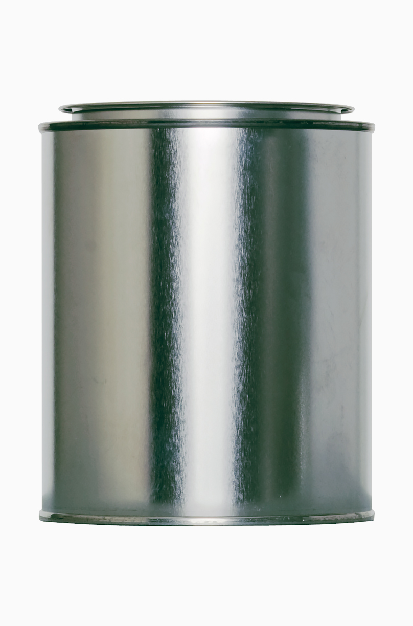 Weißblechdose: 750 Milliliter, Farbe: blank