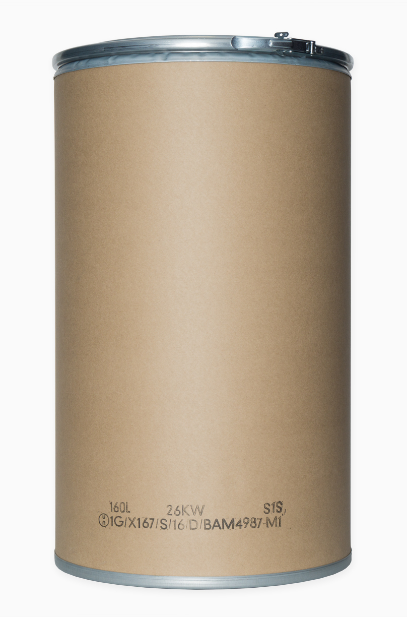 Fibertrommel: 160,0 Liter, Farbe: natur