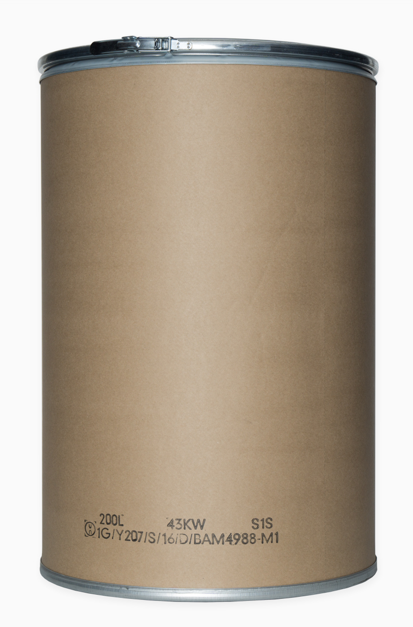 Fibertrommel: 200,0 Liter, Farbe: natur
