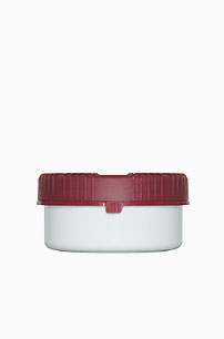 Kunststoff Schraubdeckeldose UN Packo: 300 Milliliter, Farbe: weiß