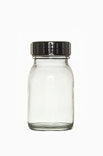 Weithalsglas: 150 Milliliter, Farbe: klar