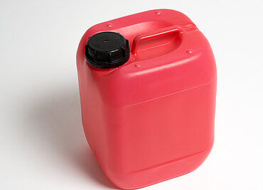 Kunststoffkanister: 5,0 Liter, Farbe: rot Kunststoffkanister: 5,0 Liter, Farbe: rot