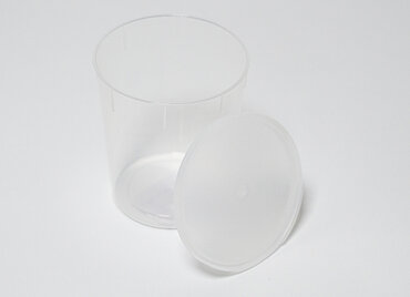 Probenbecher: 400 Milliliter, Farbe: natur