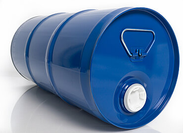 Combination tight head drum: 30,0 liter, colour: blue RAL 5010 Combination tight head drum: 30,0 liter, colour: blue RAL 5010