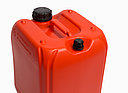 Plastic canister: 20,0 liter, colour: red