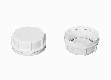 Schraubdeckel OV aus HDPE ø 51,0 mm Mündung
