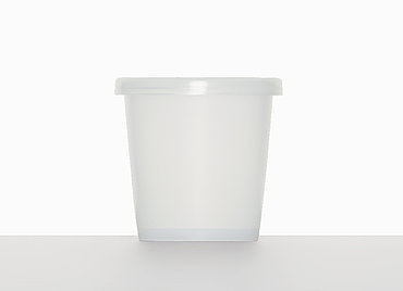 Laborbecher: 10 Milliliter, Farbe: natur