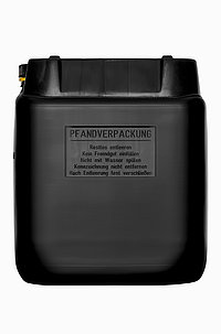 Kunststoffkanister EX: 30,0 Liter, Farbe: schwarz