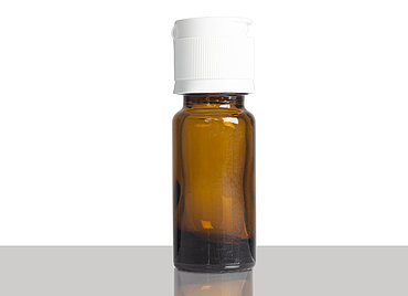 Dropper bottle: 10 milliliter, colour: brown