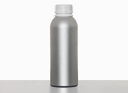 Aluminiumflasche Rundschulter plombierbar