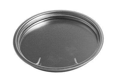 Tinplate patent lid of tinplate ø  mouth