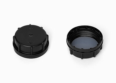 Schraubdeckel OV aus HDPE ø 51,0 mm Mündung