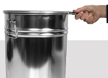 Weißblech Hobbock: 30,0 Liter, Farbe: blank Weißblech Hobbock: 30,0 Liter, Farbe: blank