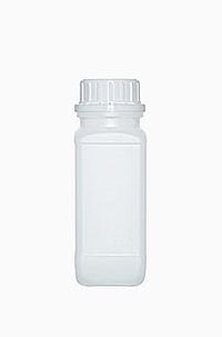 Kunststoff Chemikalienflasche: 250 Milliliter, Farbe: natur