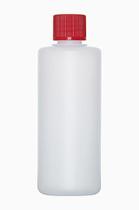 Kunststoff Rundflasche R 100/18: 100 Milliliter, Farbe: natur