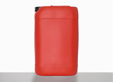 Kunststoffkanister: 25,0 Liter, Farbe: rot