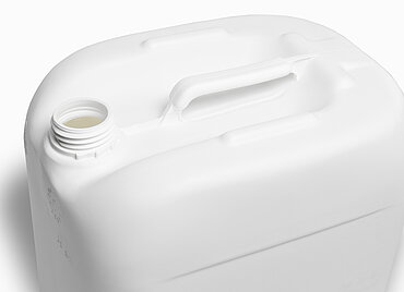 Kunststoffkanister: 30,0 Liter, Farbe: weiß