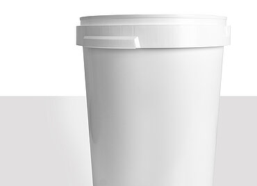 Kunststoff Hobbock: 61,0 Liter, Farbe: weiß Kunststoff Hobbock: 61,0 Liter, Farbe: weiß