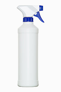 Kunststoff Rundflasche FRZG 500/28: 500 Milliliter, Farbe: weiß