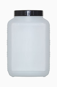 Kunststoff Vierkantflasche: 1,5 liter, colour: natur