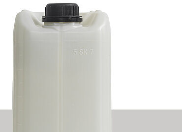 Kunststoffkanister ECO: 5,0 Liter, Farbe: grauweiß