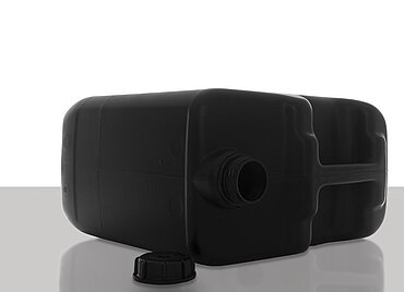 Kunststoffkanister ableitfähig: 30,0 Liter, Farbe: schwarz