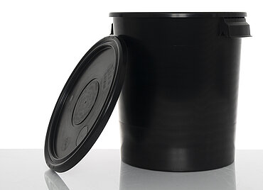 Kunststoff Hobbock UN - EX: 30,0 Liter, Farbe: schwarz Kunststoff Hobbock UN - EX: 30,0 Liter, Farbe: schwarz
