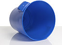 UN plastic hobbock: 30,0 liter, colour: blue