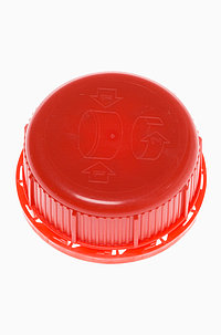 Drück- und Dreh Deckel OV aus HDPE ø 45,0 mm Mündung