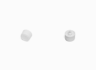 Screw closure of PP ø 18,0 mm mouth