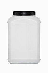 Kunststoff Vierkantflasche: 1,5 Liter, Farbe: natur