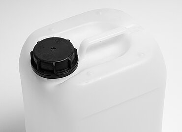 Plastic canister: 6,0 liter, colour: natural Plastic canister: 6,0 liter, colour: natural
