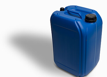 Kunststoffkanister: 25,0 Liter, Farbe: blau