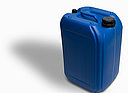 Kunststoffkanister: 25,0 Liter, Farbe: blau