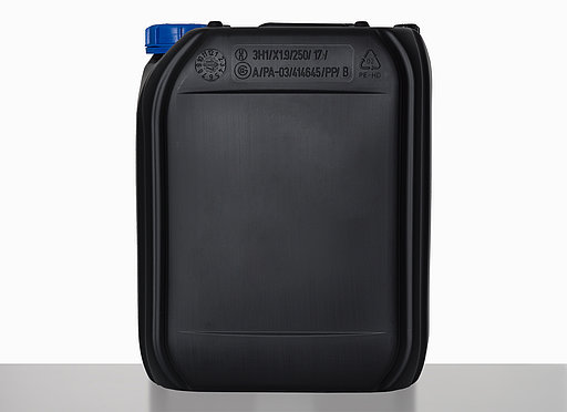 Kunststoffkanister: 20,0 Liter, Farbe: schwarz