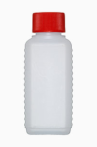 Square bottle D 100/25: 100 milliliter, colour: natural