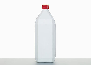 Barrier bottle: 1,0 liter, colour: white