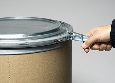 Fiber drum NTR: 100,0 liter, colour: natural Fiber drum NTR: 100,0 liter, colour: natural