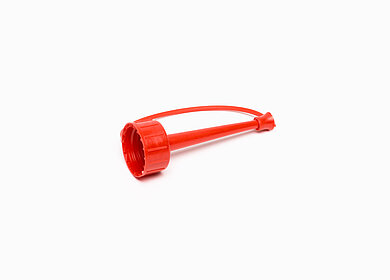 wash bottle closure of LDPE ø 25,0 mm mouth