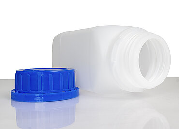 Chemical bottle: 500 milliliter, colour: natural Chemical bottle: 500 milliliter, colour: natural