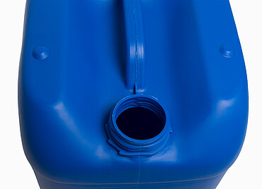 Plastic canister: 20,0 liter, colour: blue Plastic canister: 20,0 liter, colour: blue