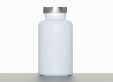 PET-Packer: 200 milliliter, colour: white